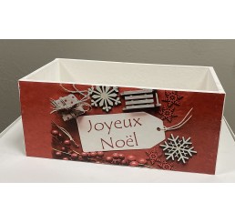 "Joyeux Noel" Wooden Container 